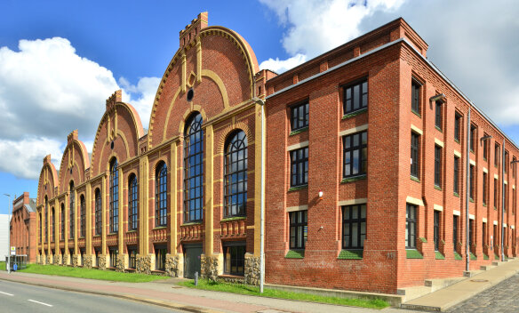 Facade of the Chemnitz Industrial Museum