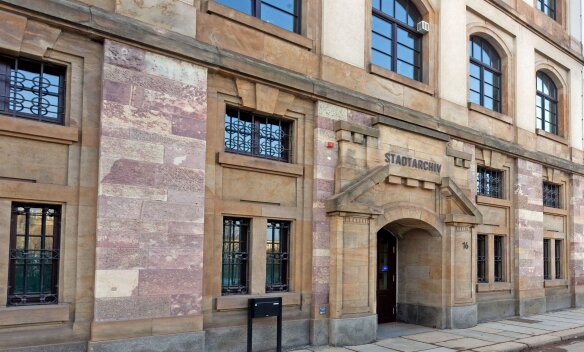 The Chemnitz city archive in the Aue.