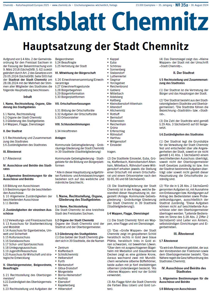 Ausgabe 35a/2024