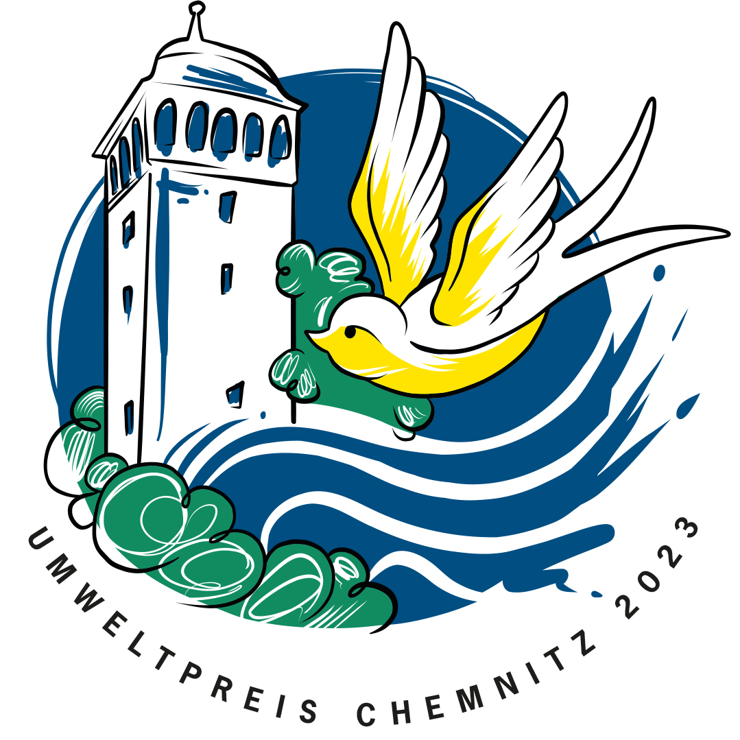 Das neue Logo des Chemnitzer Umweltpreises.