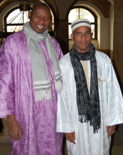 Dr. Mohamed Diagayété und Abdourahamane Touré