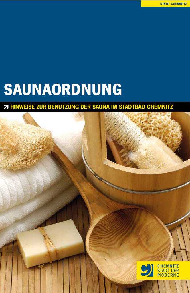 Hinweise zur Benutzung der Sauna im Stadtbad Chemnitz