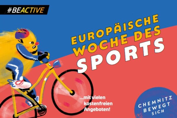 Die Europäische Woche des Sports findet jährlich im September in Chemnitz statt.