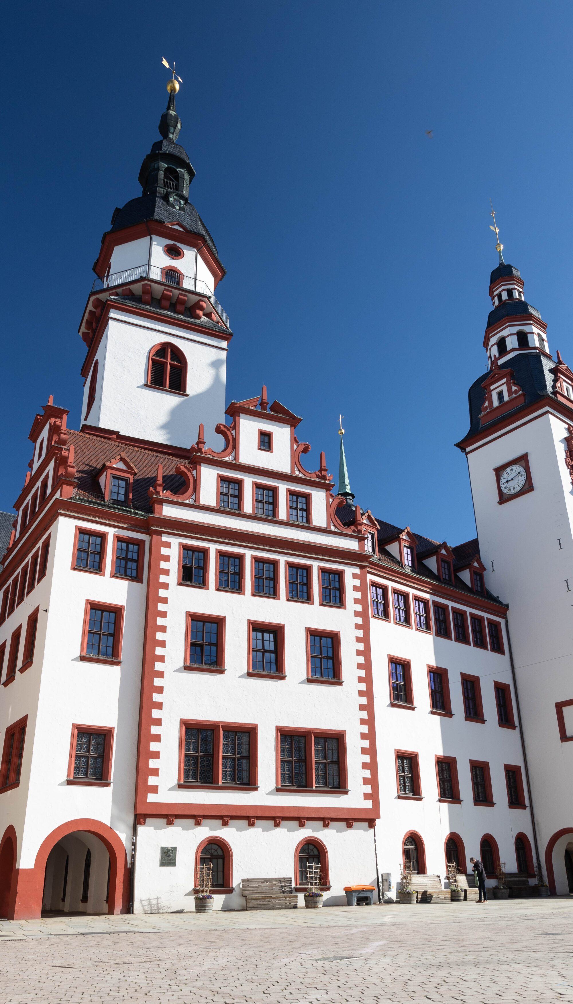 Das alte Chemnitzer Rathaus am Markt