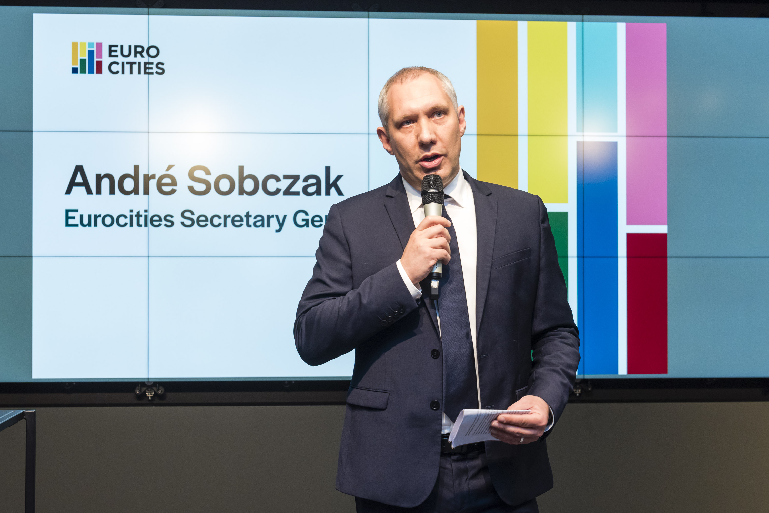 New General Secretary André Sobczak 