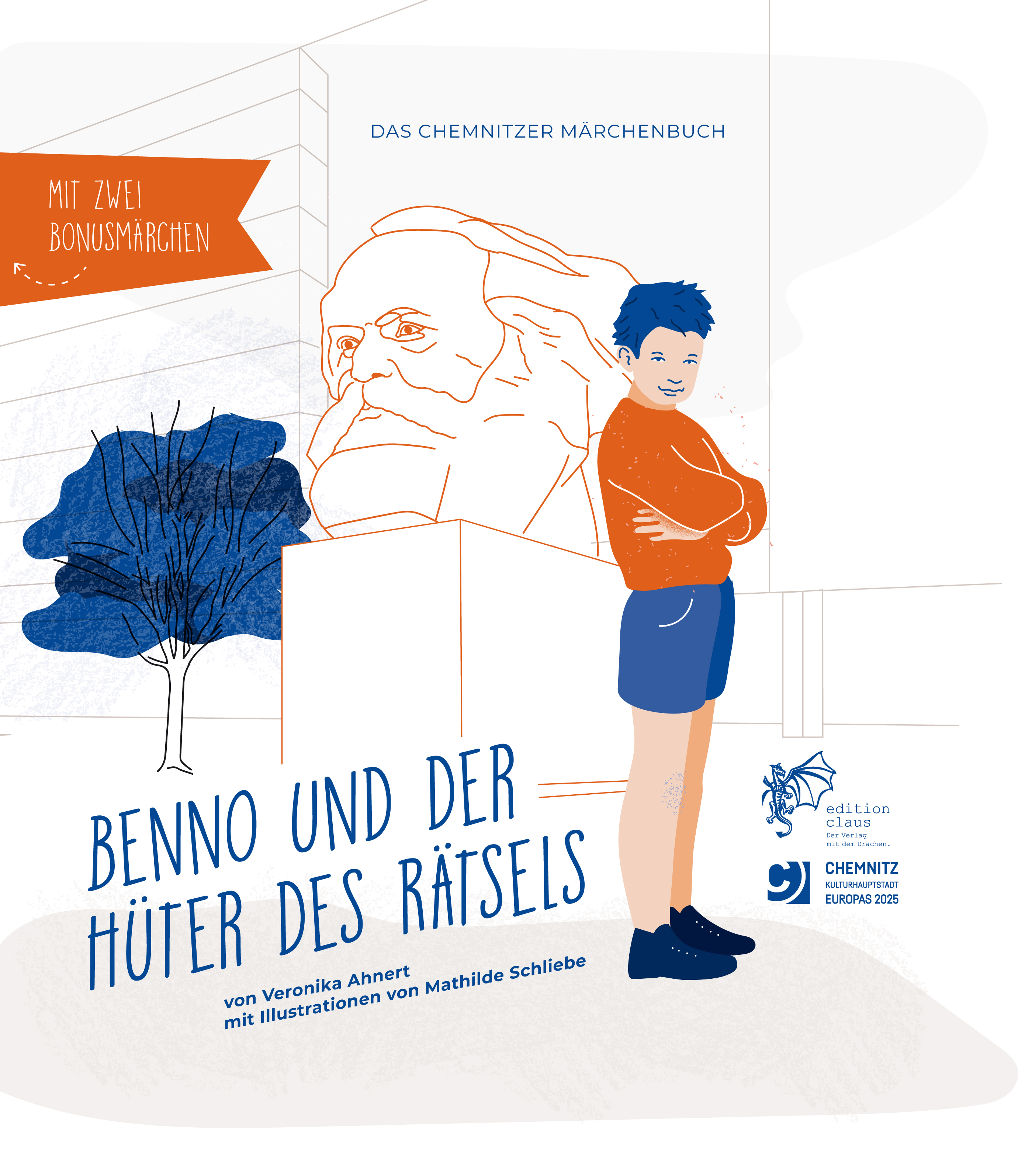 Buchtitel des 2021 erschienenen Chemnitz-Märchenbuchs
