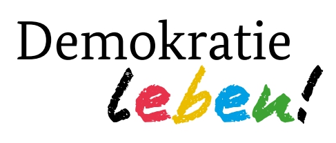 Logo "Demokratie leben!"