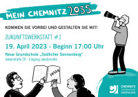 Zukunftswerkstatt - Wie soll Chemnitz im Jahr 2035 aussehen? Diskutieren Sie mit!