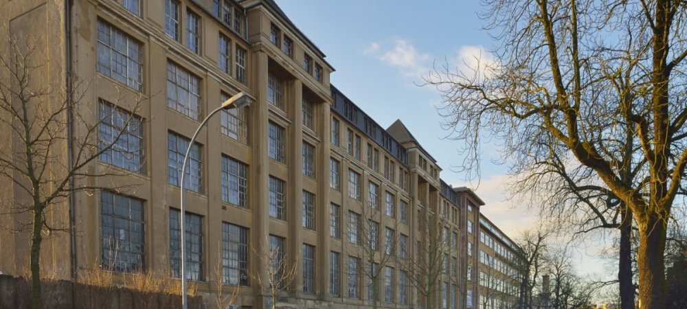 Historisches Industriegebäude in der Altchemnitzer Straße.