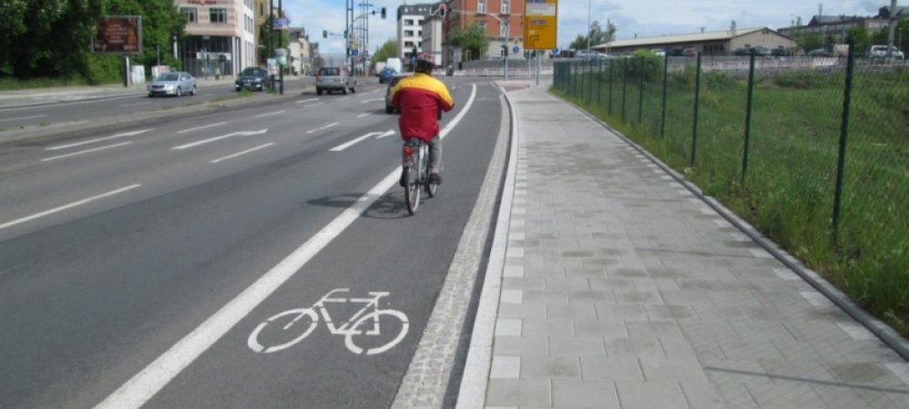 Der Radverkehr nimmt auch in der Stadt Chemnitz eine immer größere Bedeutung ein.
