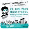Zukunftswerkstatt für Bürger:innen zum Stadtentwicklungskonzept INSEK Chemnitz 2035: Reden, denken und träumen Sie mit!